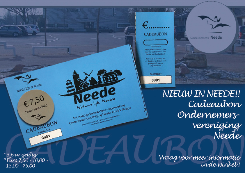 Cadeaubonnen | VVV Neede